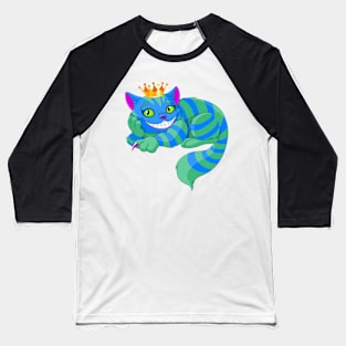 cat king Baseball T-Shirt